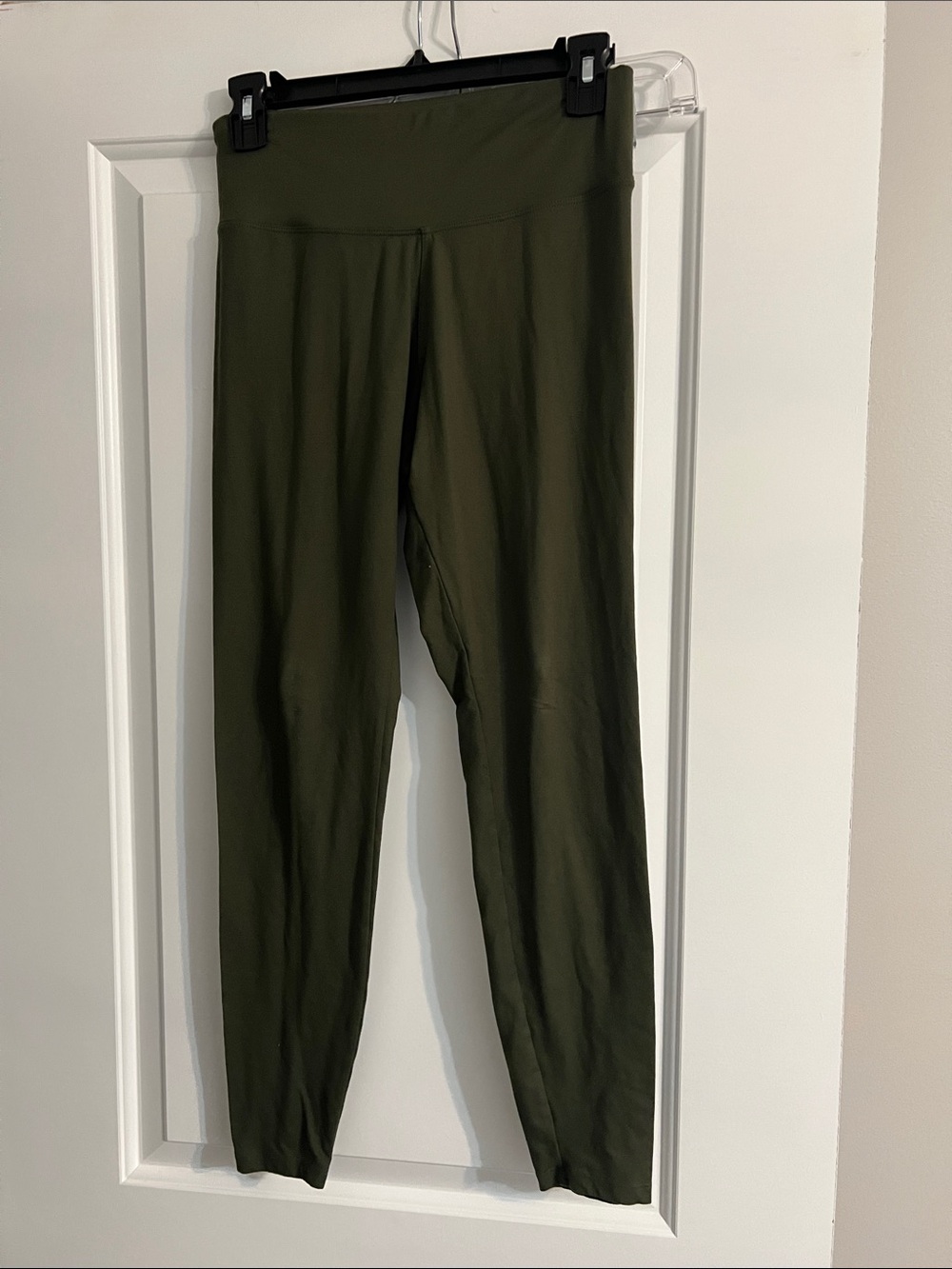 Express Olive Green Leggings